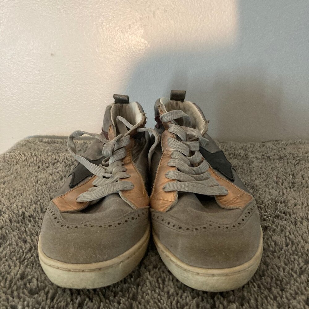 Freebird 516 High-Top Mixed Leather Size 8 Sneakers